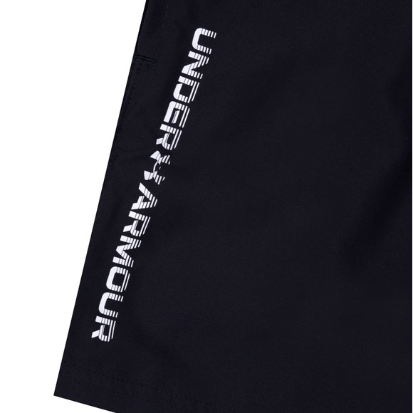 Under Armour Boys Black UA Tech Woven Wordmark Shorts