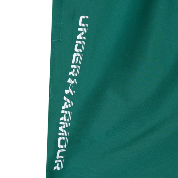 Under Armour Boys Green UA Tech Woven Wordmark Shorts