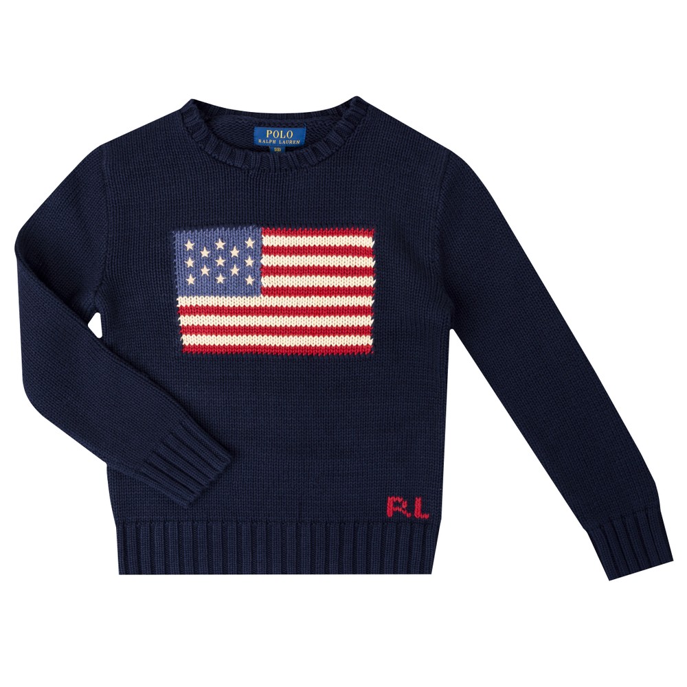 Boys Iconic Flag Sweater
