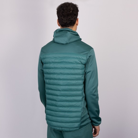 berghaus Mens Blue Vaskye Hooded Hybrid Jacket #4