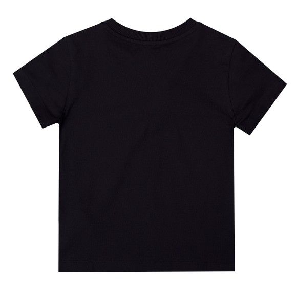 Moschino Boys Black Script Logo T Shirt #3