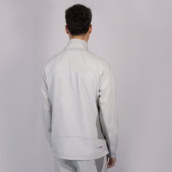 berghaus Mens Grey Wavertree Half Zip Sweatshirt #4