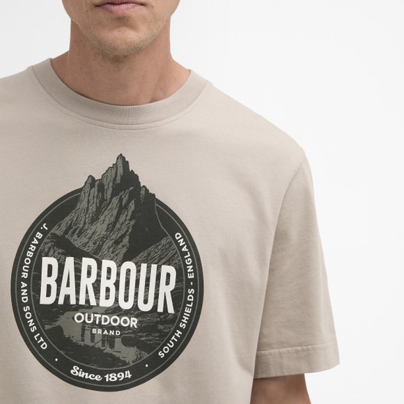 Barbour Lifestyle Mens Grey Basswood T-Shirt #3