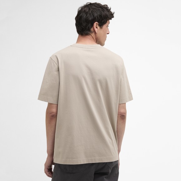 Barbour Lifestyle Mens Grey Basswood T-Shirt #4