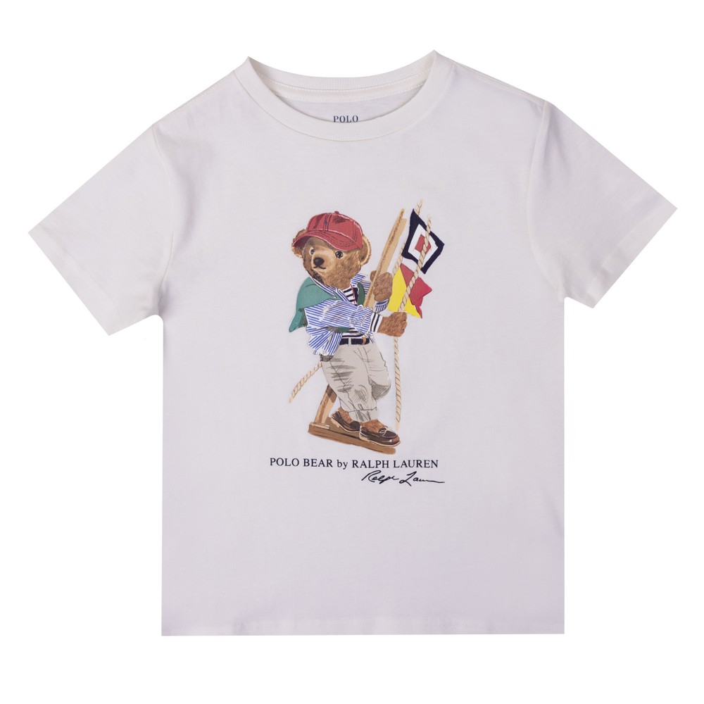 Bear Cotton Jersey T-Shirt