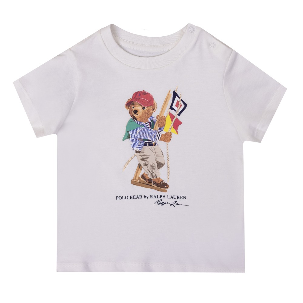 Bear Cotton Jersey T-Shirt