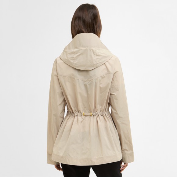 Barbour International Womens Grey Piper Showerproof Jacket #3