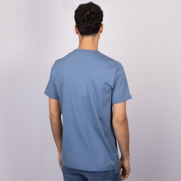 Fred Perry Mens Blue Ringer T-Shirt #4