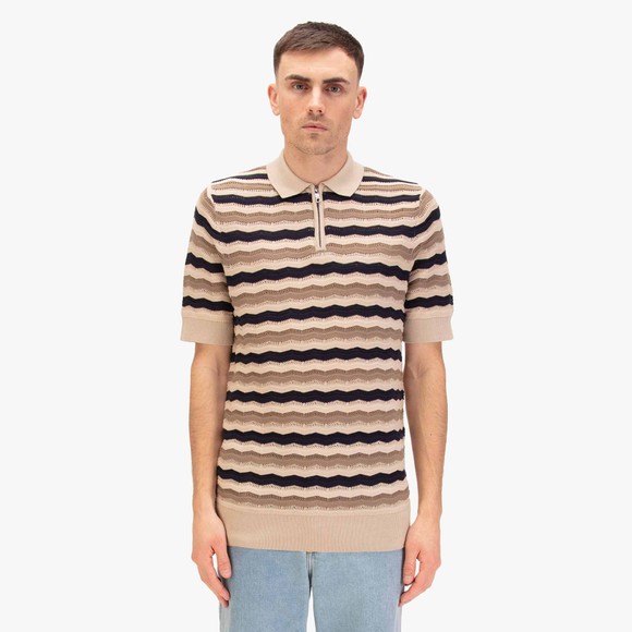 Luke 1977 Mens Blue Maughold Polo main image