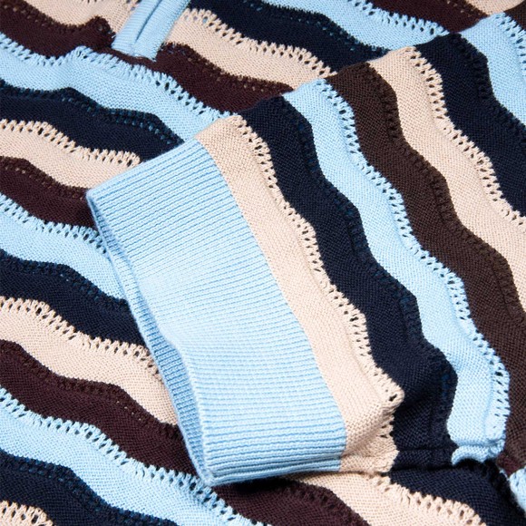 Luke 1977 Mens Blue Maughold Polo main image