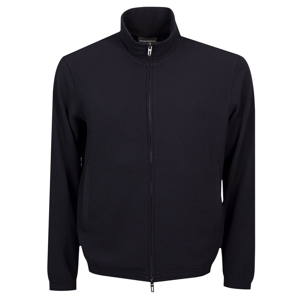 Textured Travel Full Zip Sweatshirt