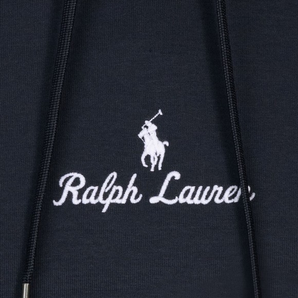 Polo Ralph Lauren Mens Blue Chainstitch Logo Overhead Hoody #3