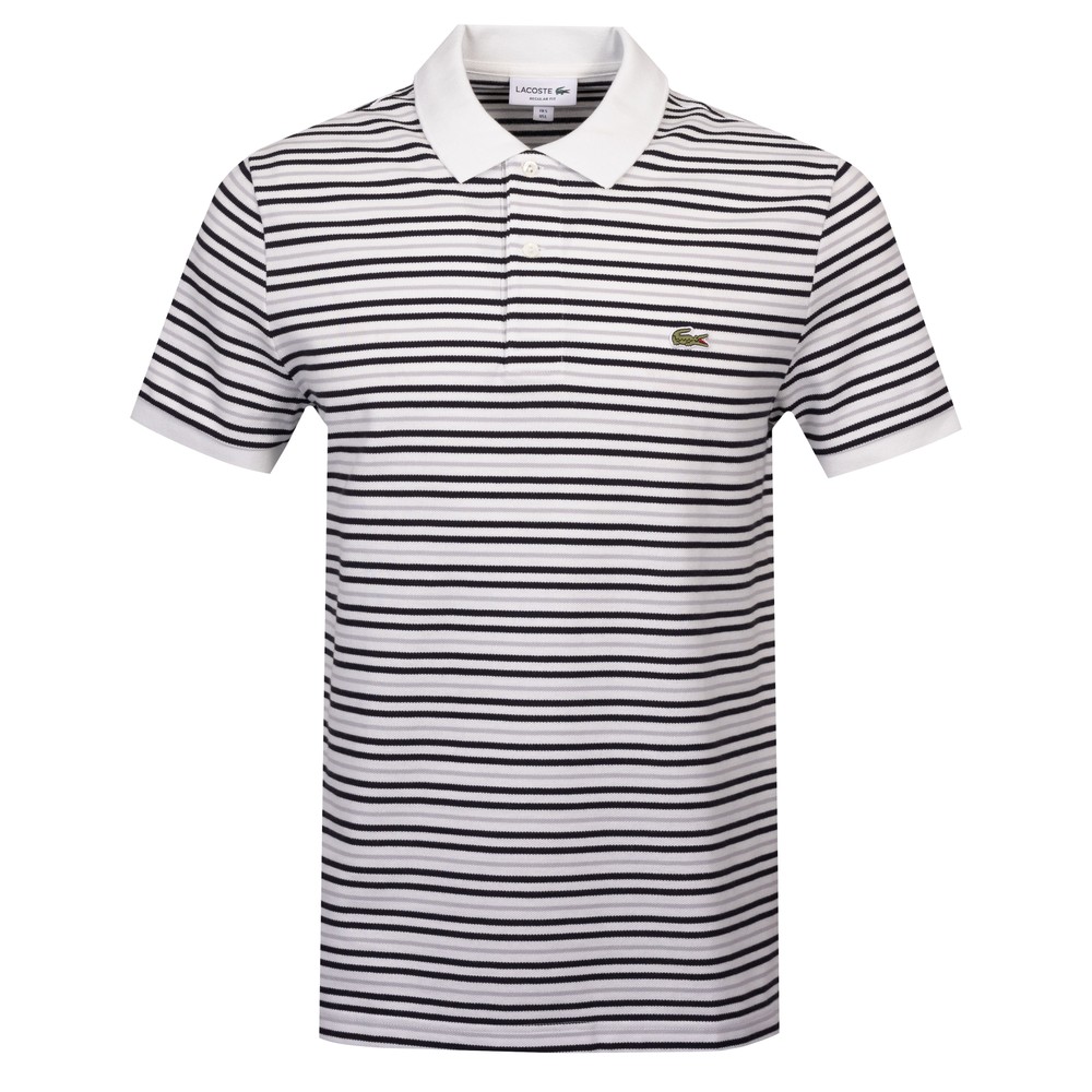 Lacoste PH0871 Striped Polo Shirt | Oxygen Clothing