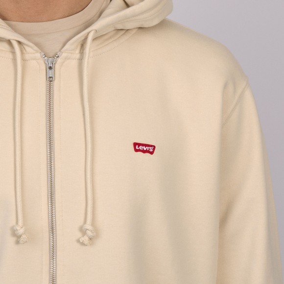 Levi's ® Mens Beige Zip Up Hooded Sweat #3