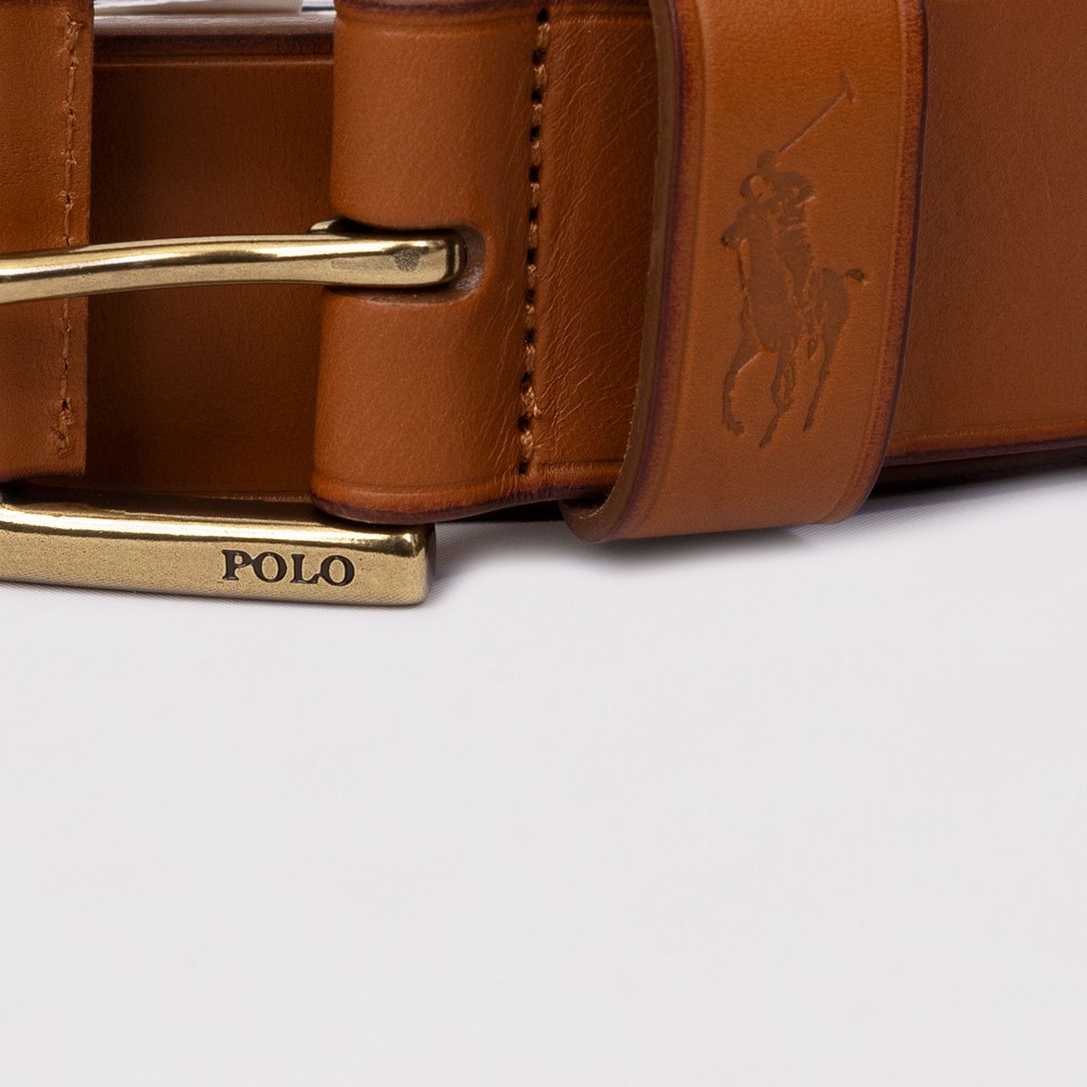 Polo Ralph Lauren Leather Dress Belt | Oxygen Clothing