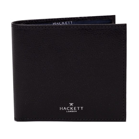 Hackett Mens Black Luxe Billfold Wallet main image