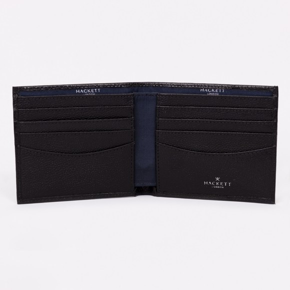 Hackett Mens Black Luxe Billfold Wallet main image