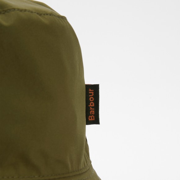 Barbour Lifestyle Mens Green Hutton Reversible Bucket Hat #4