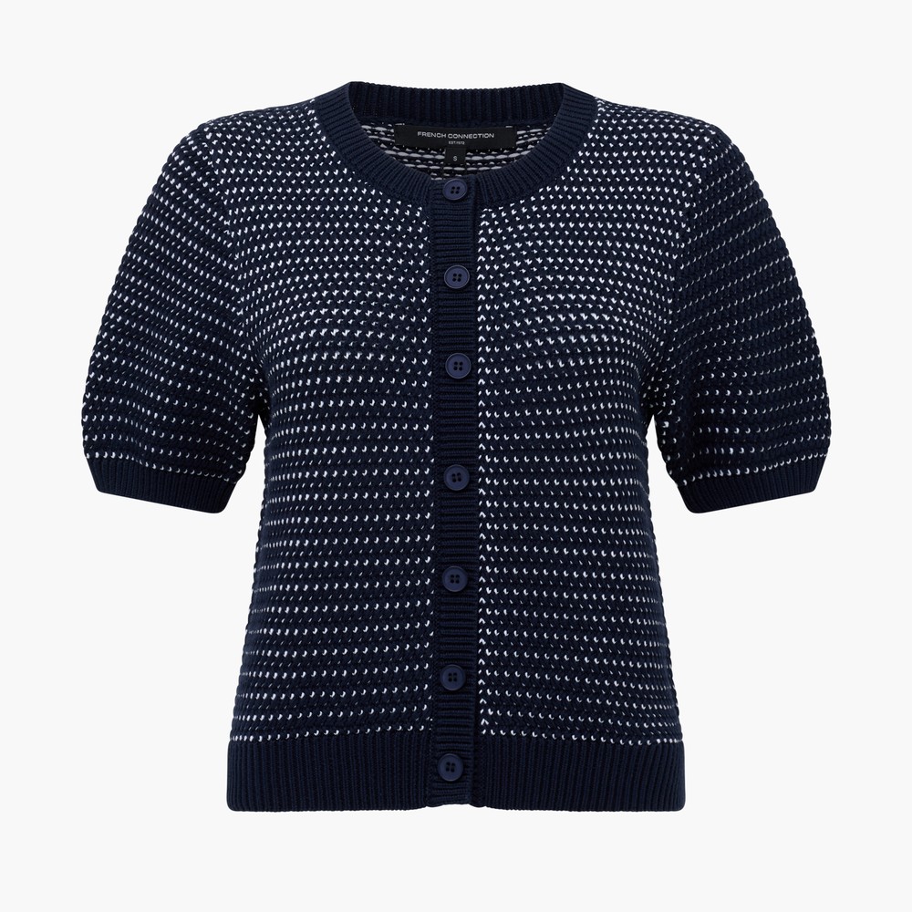 Haddie Mozart Faux Button Jumper
