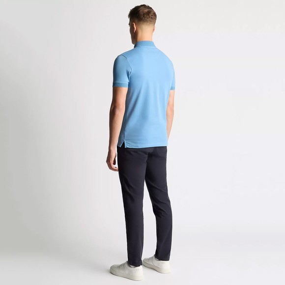 Remus Mens Blue 3 Button Polo Shirt main image