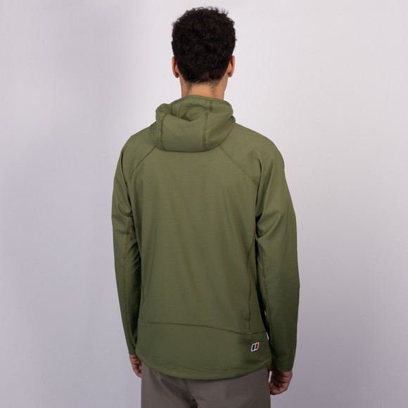 berghaus Mens Green Wavertree Hooded Jacket #4