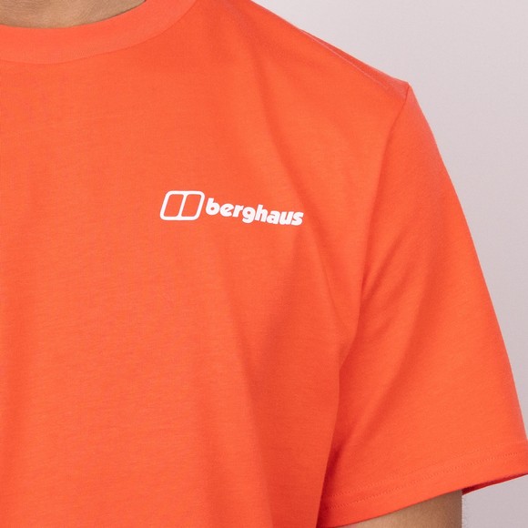 berghaus Mens Orange GEO-Mountaintry T-Shirt #4