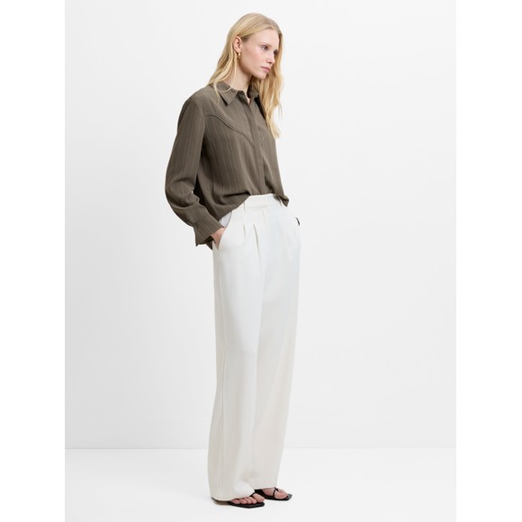 French Connection Womens Off-White Harrie Suiting Trouser #3