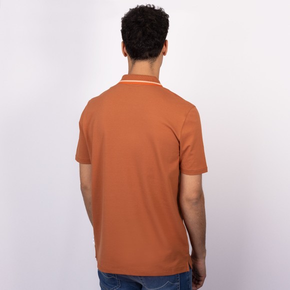 PS Paul Smith Mens Red Contrast Tipping Zip Polo Shirt #4