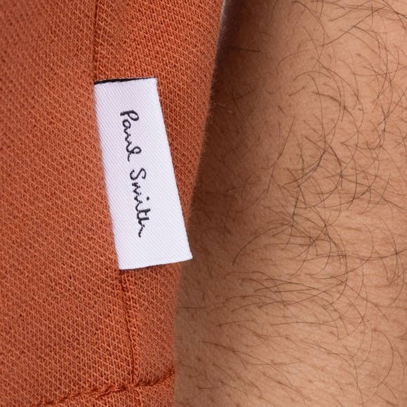 PS Paul Smith Mens Red Contrast Tipping Zip Polo Shirt #3