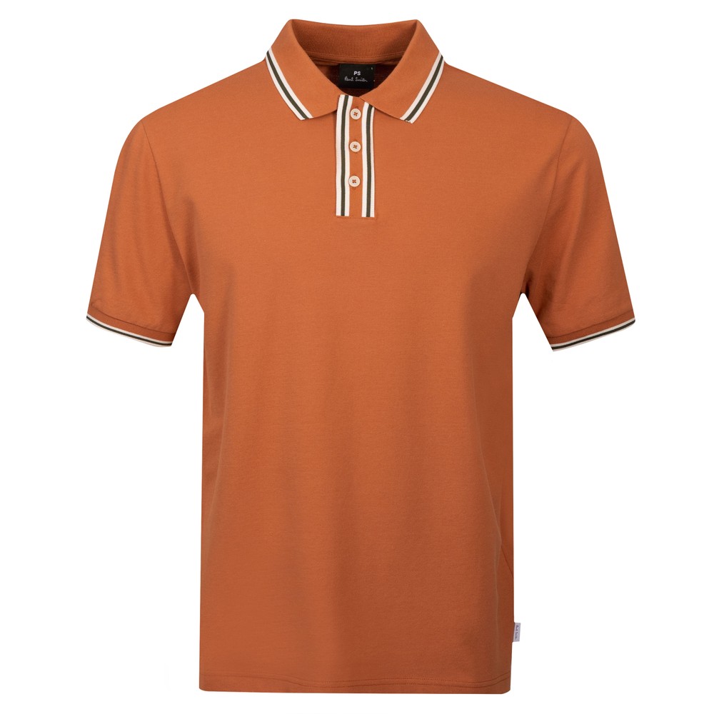 Contrast Collar Polo