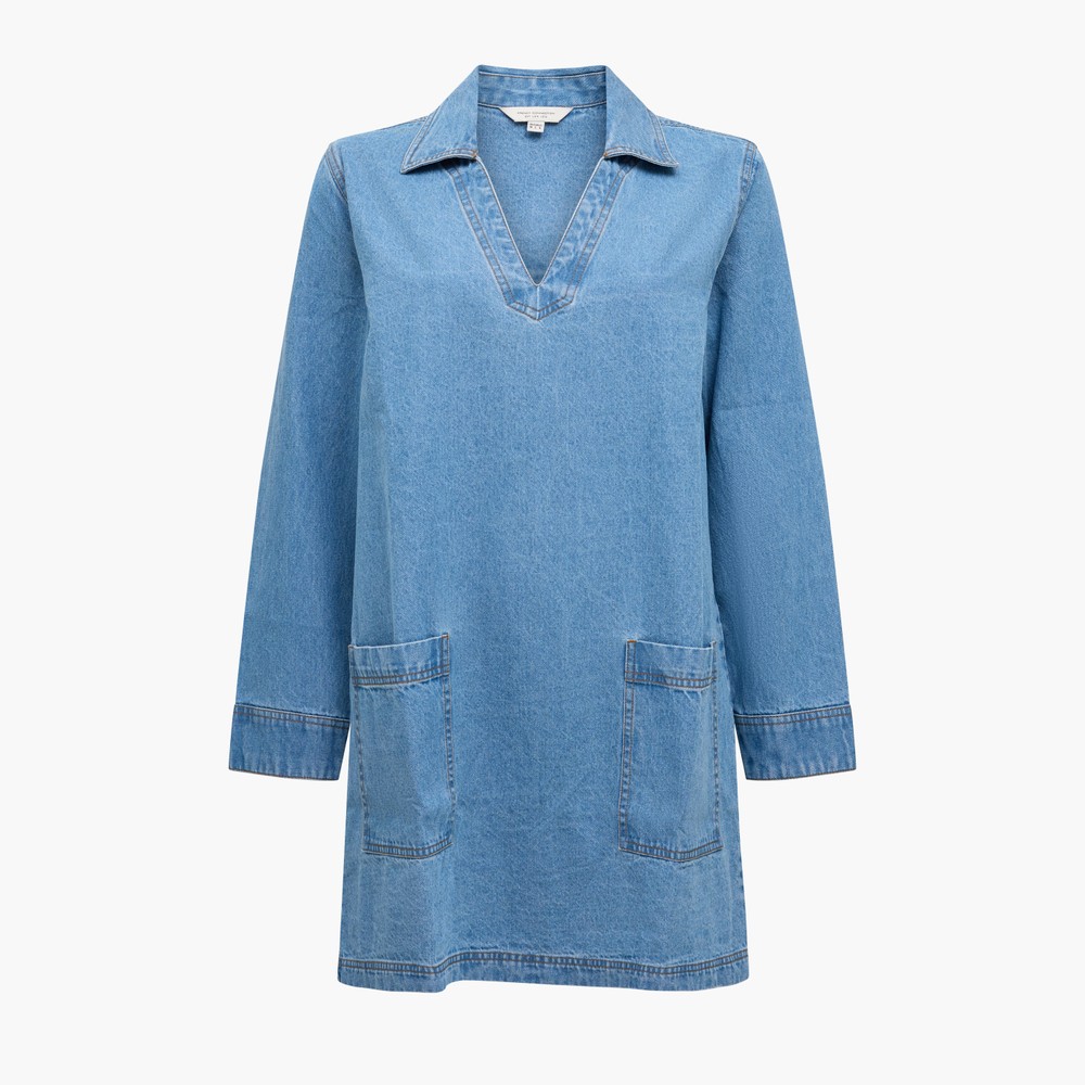 Archie Denim Patch Pocket Dress