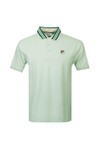 Fila Mens Blue Heritage Tape Polo