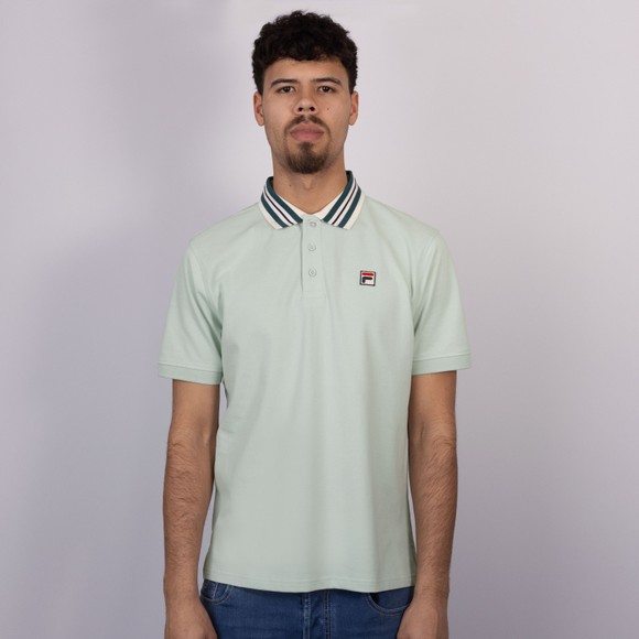 Fila Mens Blue Heritage Tape Polo main image