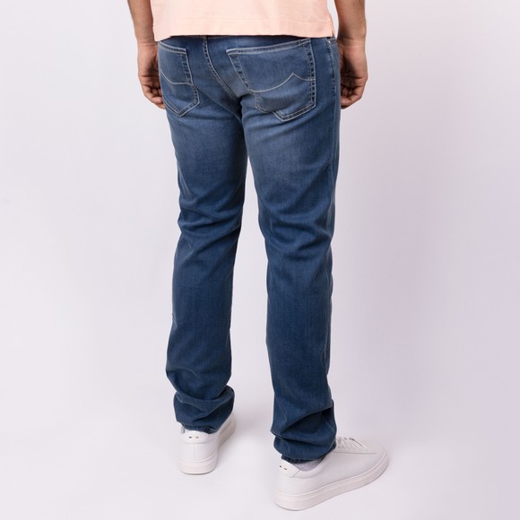 Jacob Cohen Mens Blue Bard 26S Slim Jean #3