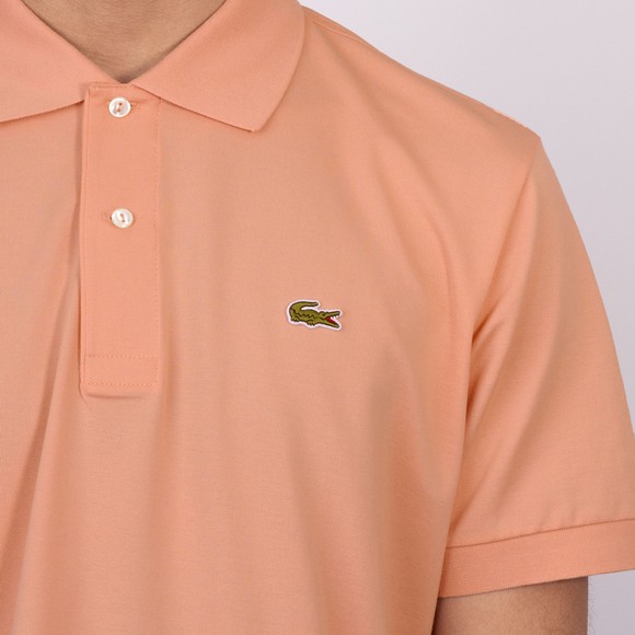 Lacoste Mens Orange L1212 Light Polo Shirt #3