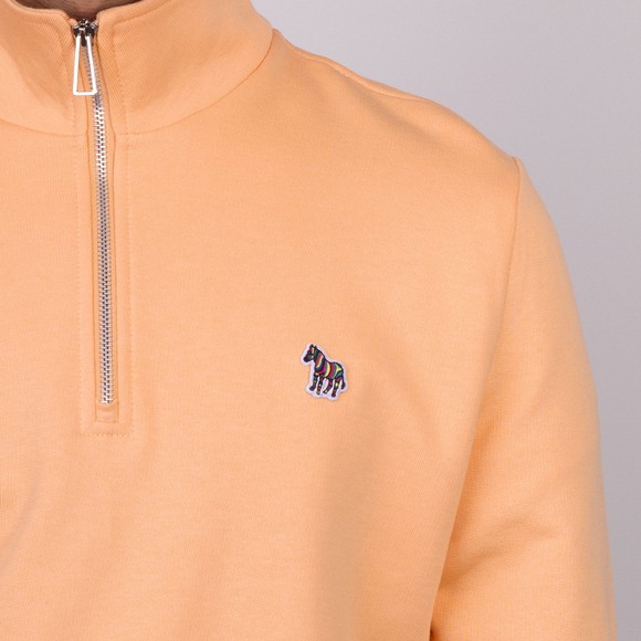 PS Paul Smith Mens Orange 1/2 Zip Sweatshirt #3