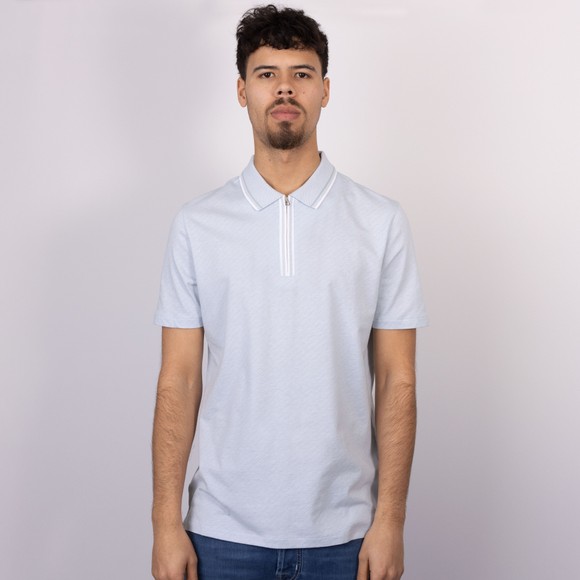 PS Paul Smith Mens Blue Zip Front Polo Shirt #3