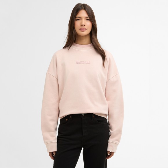 Barbour International Womens Pink Lyra Sweatshirt #4