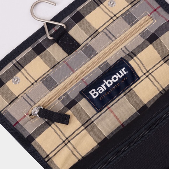 Barbour Lifestyle Mens Blue Cascade Hanging Washbag #3