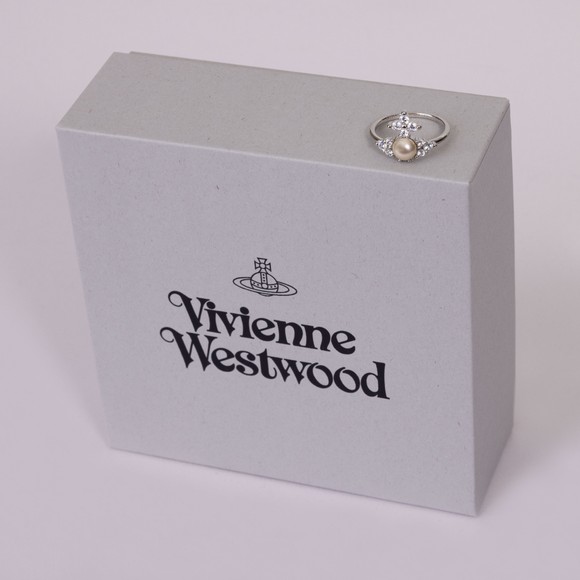Vivienne Westwood Womens Silver Feodora Ring #3