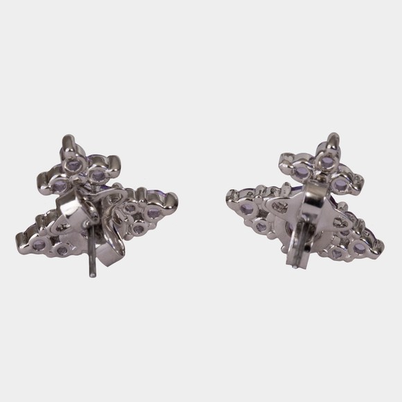 Vivienne Westwood Womens Silver Feodorita Earrings #3