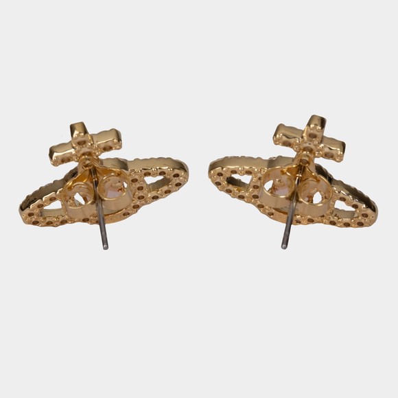 Vivienne Westwood Womens Gold Olympia Earrings #3