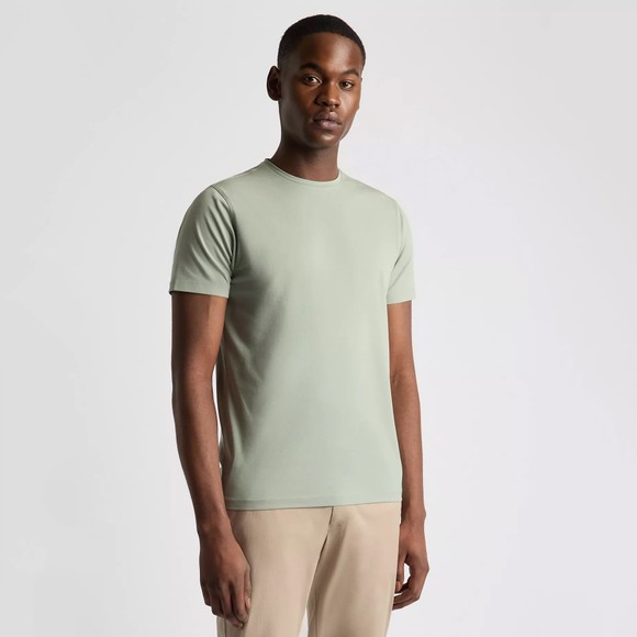 Remus Mens Green Plain T-Shirt