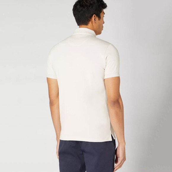 Remus Mens White Casual Polo main image