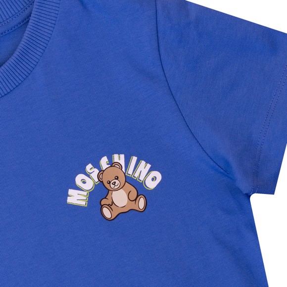 Moschino Boys Blue Bear T Shirt #2
