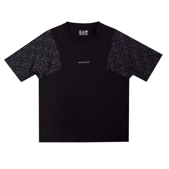 Boys Contrast Sleeve T Shirt