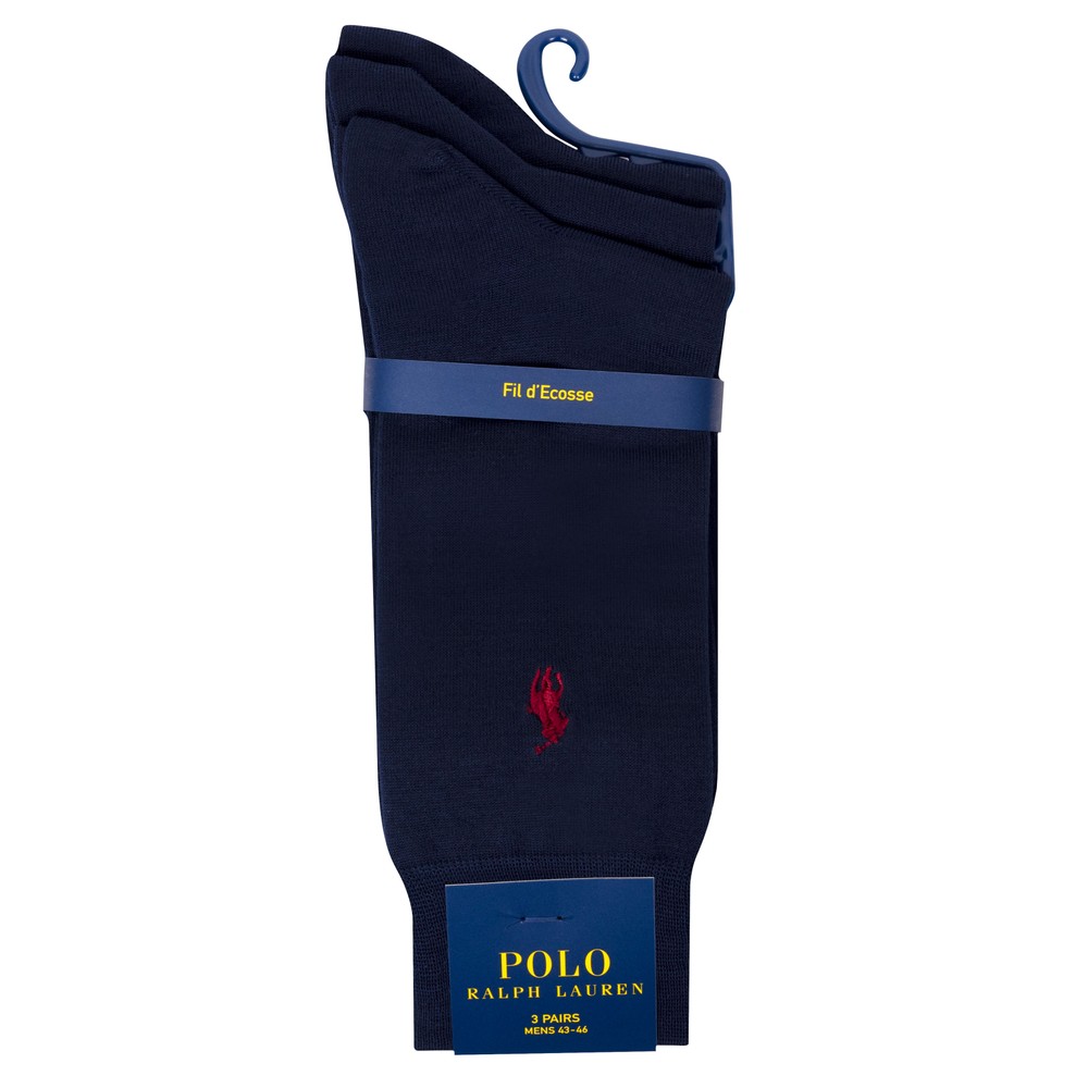 Mercerized 3 pack Socks