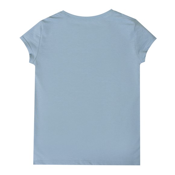 Polo Bear By Ralph Lauren Girls Blue Summer Bear T Shirt #3