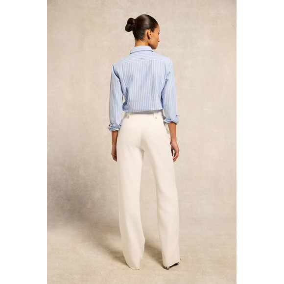 Holland Cooper Womens Blue Oxford Shirt #3