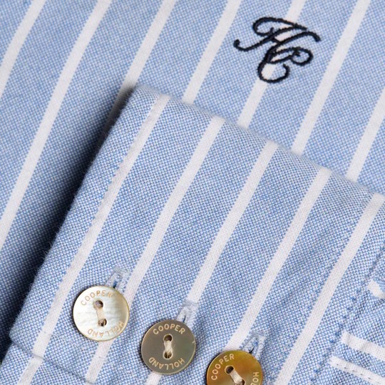 Holland Cooper Womens Blue Oxford Shirt #4